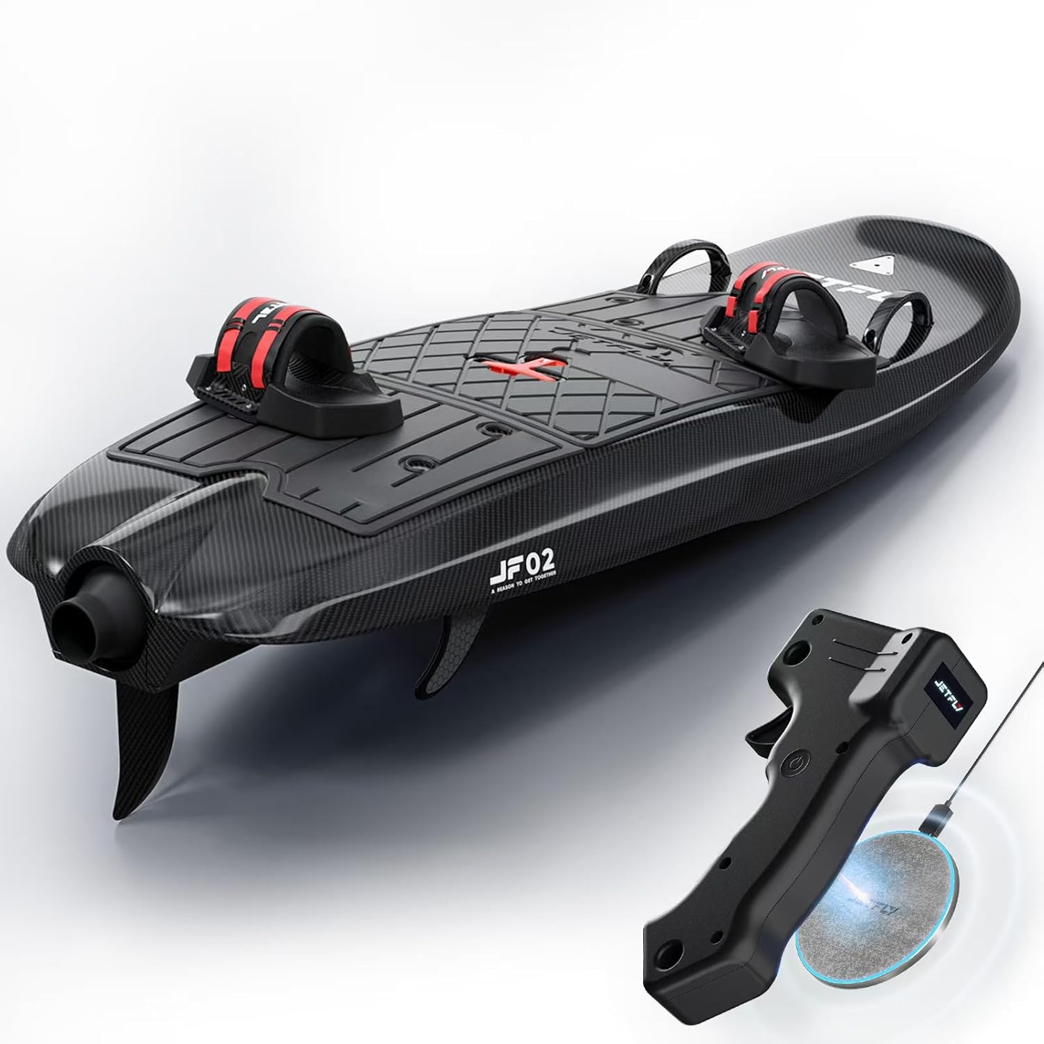 20KW Electric Surfboard - 68km/h Top Speed, 30KM Range, 150KG Load Capacity | TORAY Aerospace Carbon Fiber Construction | Professional Water Sports Equipment for Adults in Ocean/Lake Surfing