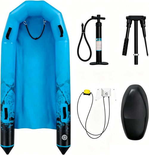High-Speed Electric Surfboard 12/14/16KW Water Jet Surf Board, Max-Speed of 55/60 KM/h, Battery Life of 50-100/60-120 Min, IP67 Waterproof, Electric Jet Surfboard for Adult, Ship from US