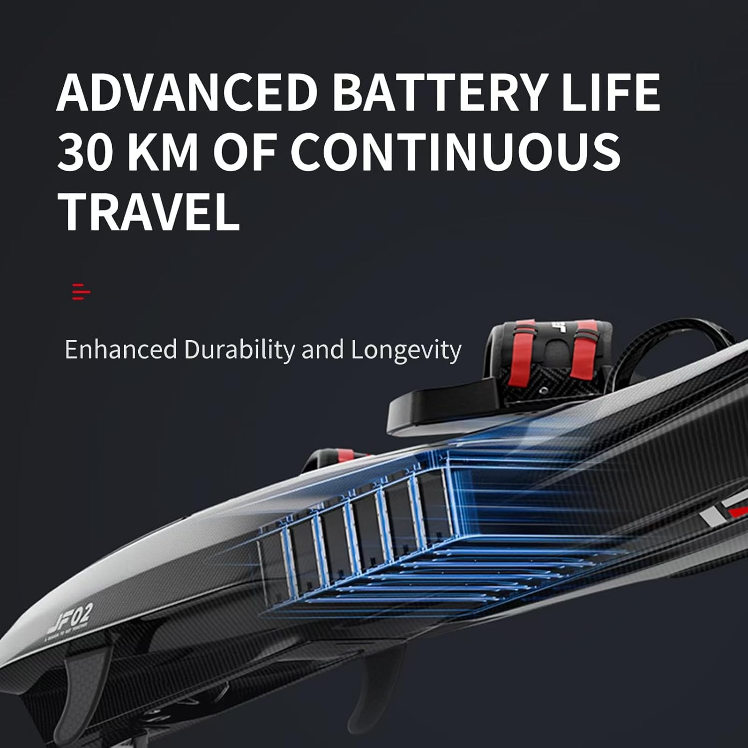 20KW Electric Surfboard - 68km/h Top Speed, 30KM Range, 150KG Load Capacity | TORAY Aerospace Carbon Fiber Construction | Professional Water Sports Equipment for Adults in Ocean/Lake Surfing